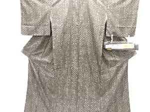 立涌に古典柄織り出し本場泥大島紬着物(5マルキ)